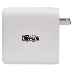 Tripp Lite 4-Port Compact USB Wall Charger 100W GaN - 2 USB-C PD + 2 USB-A Ports, Fast Charging - White