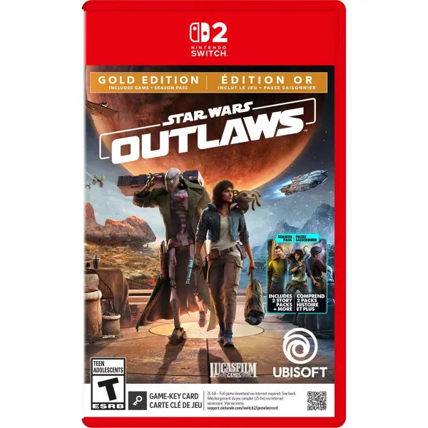 Ubisoft Star Wars Outlaws (Gold Edition) Video Game For Nintendo Switch 2