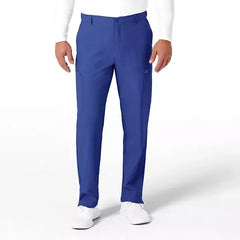 Wink Men's W123 Flat Front Cargo Scrub Pant