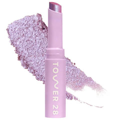 Tower 28 GoGo Cooling Shimmer Eyeshadow Stick - 8-Hour Wear Cream Eyeshadow + Precise Highlighter Stick - Water-Based Eye Makeup for Sensitive Eyes - Microplastic-Free Eye Shadow