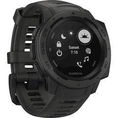 Garmin Instinct Rugged GPS Activity Tracker (010-02064-00) - Graphite