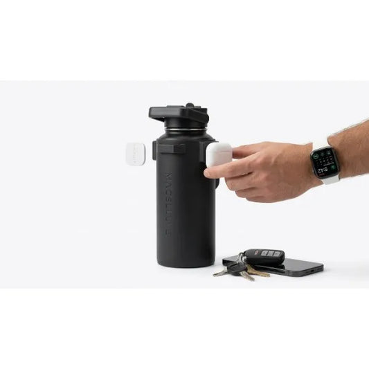 MagSleeve Magnetic Water Bottle – 32oz Insulated Stainless Steel Bottle with Built-in Neodymium Magnet Sleeve for Phone & Accessories