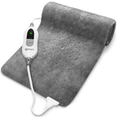 Geniani XL Electric Heating Pad 12"×24", Heat Pad for Neck, Shoulders and Muscle Pain with Auto Shut off