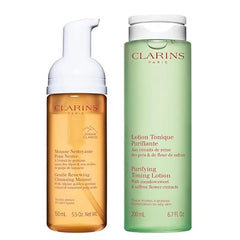 Clarins Purifying Toning Lotion Less Oily Skin After 14 Days of Use Cleanses, Hydrates, Purifies, Mattifies and Balances Skin's Microbiota Contains Witch Hazel Combination To Oily Skin Types