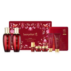 Sooryehan Hyobidam Fermented Anti-Aging Skincare – Premium Korean Herbal Routine with Wild Ginseng & Baekhyodan