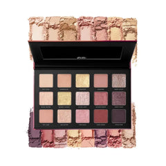 Milani Gilded Hyper Pigmented Eyeshadow Palette - 15 Natural Looking Makeup Eyeshadow Colors for Your Everyday Look