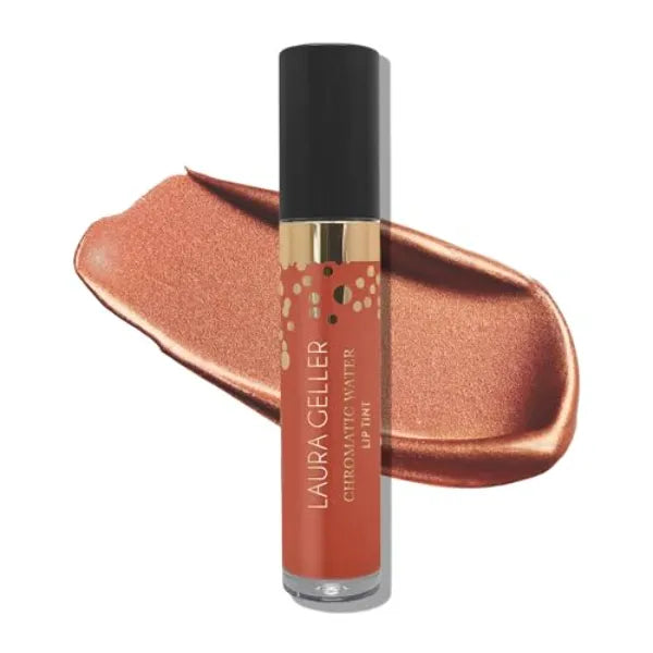 LAURA GELLER NEW YORK Chromatic Water Lip Tint, Holographic Lip Color, Water-Based Formula to Hydrate Dry Lips