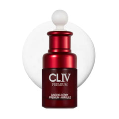 CLIV Premium Facial Ampoule – Hydrating, Brightening & Anti-Aging Korean Serums (Hyaluronic Acid, Carnosine, Ginseng Berry, Vitamin C & Retinol) - 30ml