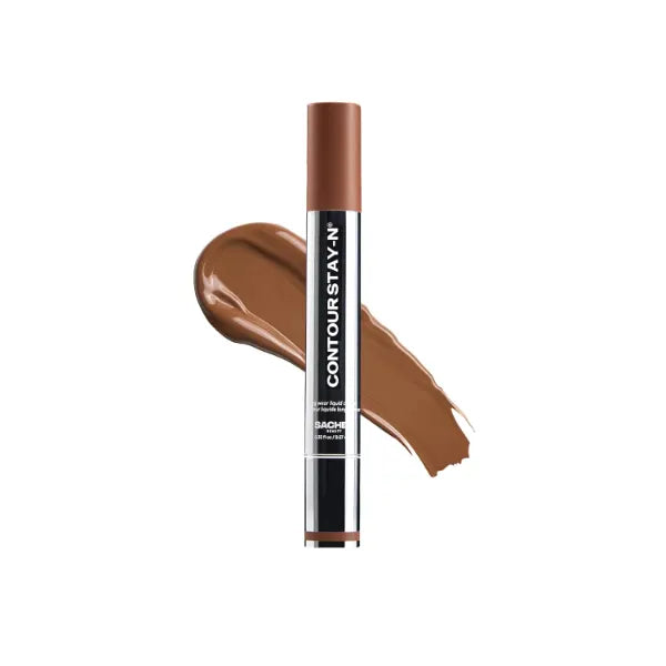 Sacheu Liquid Contour STAY-N Long Wear Cream Contour Makeup — Long Lasting, Blendable, & Lightweight Formula — Vegan & Cruelty-free