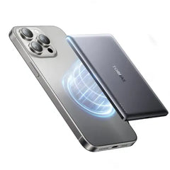 TORRAS MiniMag Power Bank, Ultra Slim 5,000mAh Wireless Portable Charger with USB-C Cable, Fast Charging iPhone Air MagSafe Battery Pack, Compatible Charger for iPhone 17/16/15/14/13/12