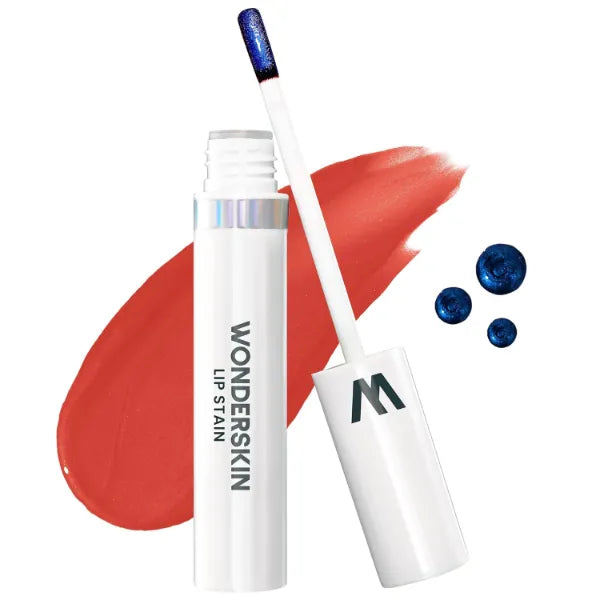 Wonderskin Wonder Blading Lip Stain Peel Off Masque - Long Lasting, Waterproof and Transfer Proof Nude Lip Tint, Matte Finish Peel Off Makeup