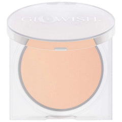 GloWish by Huda Beauty Lightweight Blurring Pressed Powder, 00 Pocelain