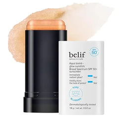 belif Aqua Bomb Hydrating Niacinamide Sunscreen The True Cream PA++++, Daily Broad Spectrum, No White Cast, Weightless & Invisible, Non-Greasy, Korean Skincare.