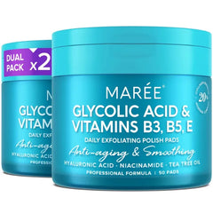 MAREE Facial Toner Pads Collection – Daily Radiance, Deep Cleansing, Anti-Acne, and Anti-Aging Care for Clear, Hydrated, and Youthful Skin