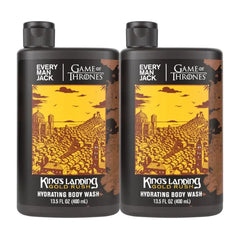 Every Man Jack Game of Thrones Collectors Body Wash Gift Set - Body Washes with Clean Ingredients & Westeros Inspired Scents - 13.5 Fl Oz
