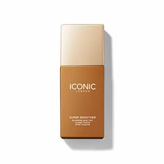 ICONIC LONDON Super Smoother Blurring Skin Tint | Light to Medium Coverage, Hydrating, Ultra-Lightweight Tinted Moisturizer, Cruelty-Free, Vegan Makeup, 1.01 Fl oz
