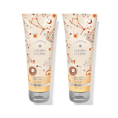 Bath & Body Works Ultimate Hydration Body Cream 8 fl oz (Pack of 2) – Golden Eclipse, Hello Beautiful, Strawberry Poundcake – Deep Moisturizing Shea Body Cream for Women