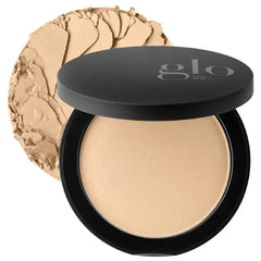 Glo Skin Beauty Pressed Base Powder Foundation – Buildable Sheer to Full Coverage, Long-Wear Semi-Matte Finish Compact (Multiple Shades)