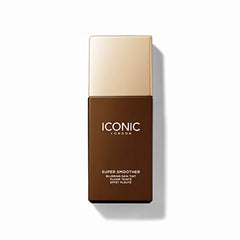 ICONIC LONDON Super Smoother Blurring Skin Tint | Light to Medium Coverage, Hydrating, Ultra-Lightweight Tinted Moisturizer, Cruelty-Free, Vegan Makeup, 1.01 Fl oz