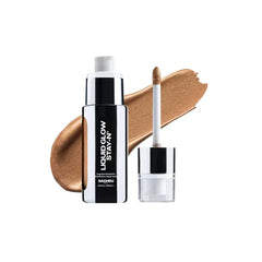 Sacheu Liquid Glow STAY-N Liquid Highlighter & Illuminator Makeup — 30ml Long Lasting Luminous Glow Lightweight Dewy Finish