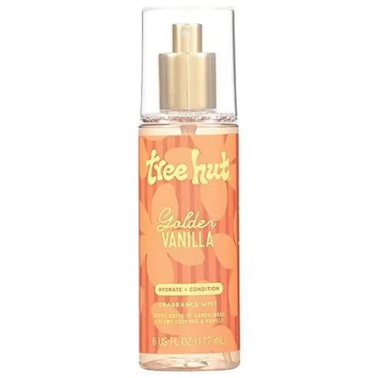 Tree Hut Fragrance Mist, Hydrating, Alcohol Free Formula, Summer Scent with Coconut, Pineapple, and Coconut Milk Notes