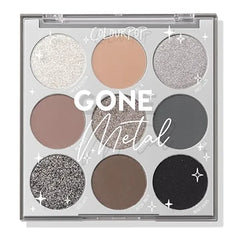 ColourPop  Eyeshadow Palette Metallic Opalescent with Duo Chrome Finishes High Pigment Eye Makeup with a Long Wearing Formula
