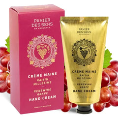 Panier des Sens Nourishing Hand Cream 75ml / 2.5 fl oz, 97% Natural, Shea Butter + Olive Oil, Dermatologically Tested Hand Lotion for Woman