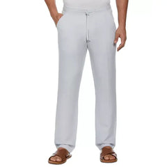 Cubavera Men's Linen Blend Drawstring Pant