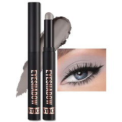 Erinde Shimmer Cream Eyeshadow Stick, Long Lasting Metallic Eye Shadow Stick, Waterproof Creamy Glitter Eyeshadow Pencil, High Pigment Blendable Neutral Eye Makeup