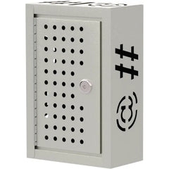 OSKIE Phone Downtime Lock Box – Secure Metal Smartphone Storage with Key Lock, Wall-Mountable Organizer for Home & Office