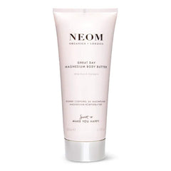 NEOM Luxury Magnesium Body Butter – 100% Natural Essential Oil Body Cream for Sleep & Energy (200ml)