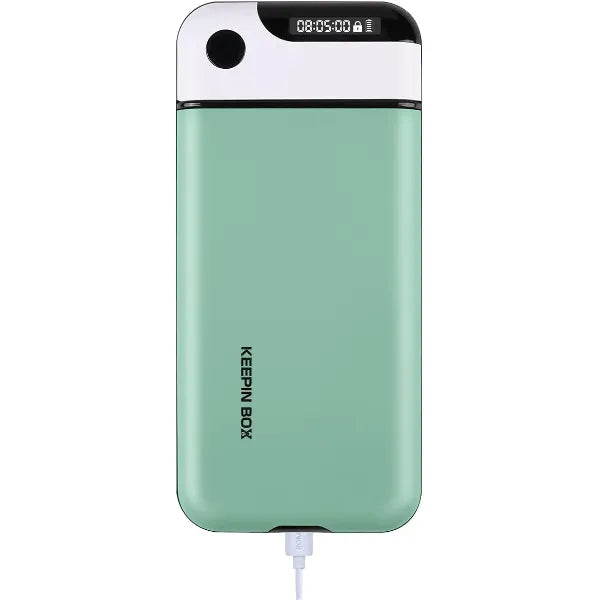 Shlmnbo Phone Lock Box with Timer,Timed Lock Box,USB Charging Type,Time Can Be Freely Set,Easy to Carry,Excessive Games,Mobile Phone Addiction