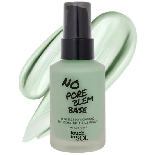 Touch In Sol Face Primer Collection | Pore Minimizing, Mattifying & Color Correcting Korean Makeup Primer | 30ml