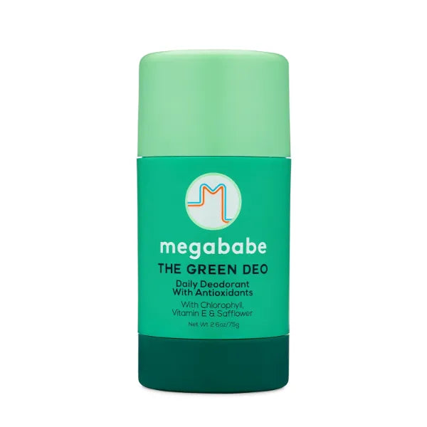 Megababe Daily Deodorant, Odor Protection, Vacation and Hot Weather Essential, Multi-Minerals, Aluminum-Free, All Natural - 2.6 oz