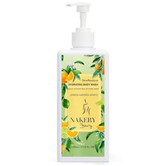 Nakery SkinRestore Hydrating Face & Body Wash with Hyaluronic Acid - Body Wash for Sensitive Skin - Foaming Face Wash & Oil Cleanser for Women, Sulfate Free & Cruelty Free - 350ml