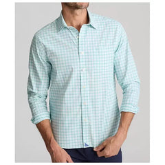 UNTUCKit Men's Regular Fit Wells Button Up Shirt