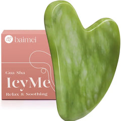 BAIMEI IcyMe Natural Jade Gua Sha Facial Tool