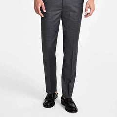 Calvin Klein Men's Slim-Fit Wool-Blend Stretch Suit Pants