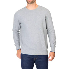 Tailorbyrd Textured Waffle Crew Neck Sweater