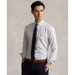 Polo Ralph Lauren Men's Classic Fit Striped Stretch Oxford Shirt