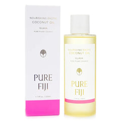 PURE FIJI Nourishing Exotic Coconut Body Oil, Natural Ingredients Deeply Moisturize and Nourish - 7.7 fl oz / 230ml