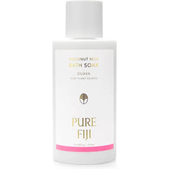 PURE FIJI Coconut Milk Bath Soak, Hydrating, Moisturizing, Softening, Soothing, Cruelty Free, Natural, Organic - 14oz / 415ml