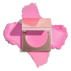 LAWLESS Pinch My Cheeks Soft Blur Cream Blush Valentine Premium Blush with Natural Ingredients to Re Energize and Protect the Skin While Imparting a Soft, Cloudy Finish 0.18 oz