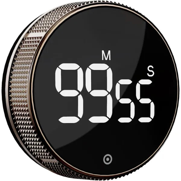 BLUE SNAIL LED Digital Kitchen Timer – Smart Productivity Timer with Adjustable Volume & Brightness for Home, Classroom, Gym & Office Work