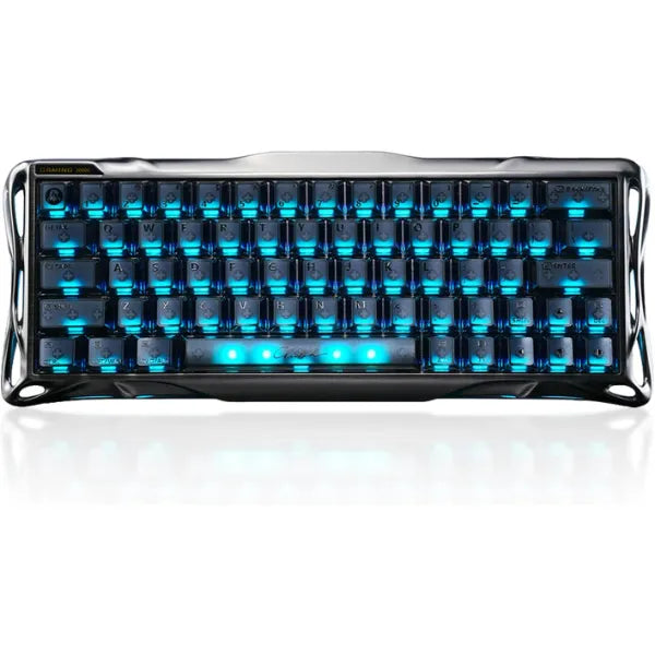 GravaStar Mercury V60 Pro 60% HE Magnetic Gaming Keyboard, True 8kHz Polling Rate, 0.125ms Latency, Dynamic Rapid Trigger, 0.005mm Adjustable Actuation, Full Aluminum Frame