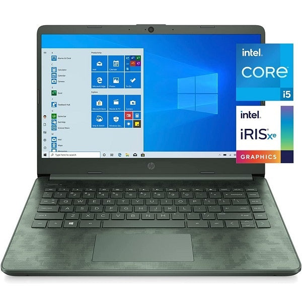 HP 14" HD Display Laptop 14-dq2088wm (Intel Core I5, 8GB RAM DDR4 - 256GB SSD) - Green
