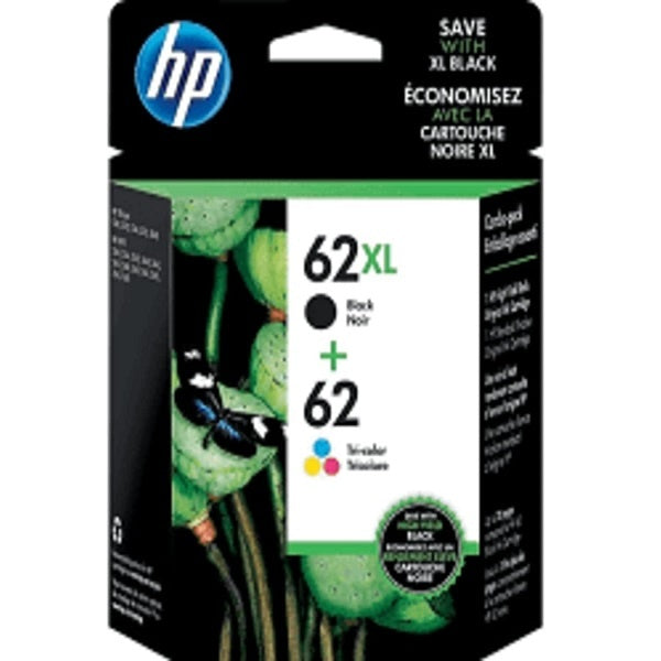 HP 62XL Tri Color Ink Cartridge (2 Pack)