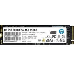 HP EX900 Pro M.2 NVMe Internal PC SSD (9XL75AA#ABA) 256GB