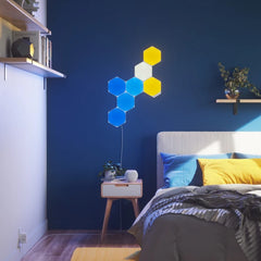 Nanoleaf Shapes Hexagons Smarter Kit (7 Panels) - Multicolor