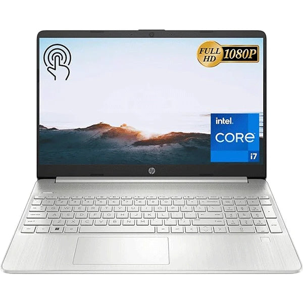 HP Laptop 15.6-Inch (12th Gen) Intel Core i7, 16GB DDR4 Ram 1TB PCIe NVMe M.2 SSD - Silver